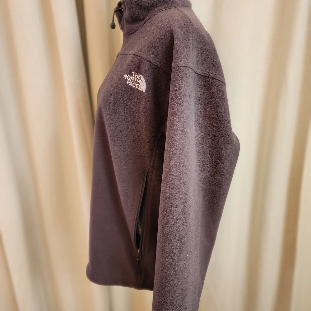 The North Face Mens Windwall Grey Fleece Jacket size M